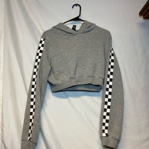 Super comfy grey cropped Sweat set